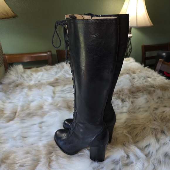 Frye Tall Parker Lace Up Boot - Picture 4 of 16